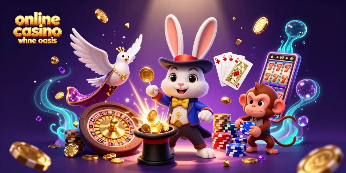 Experience excitement at an online casino ohne oasis with vibrant characters and energetic elements.