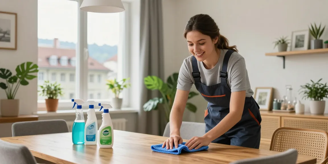 Professional wohnungsreinigung bern service ensuring spotless cleanliness in a stylish apartment