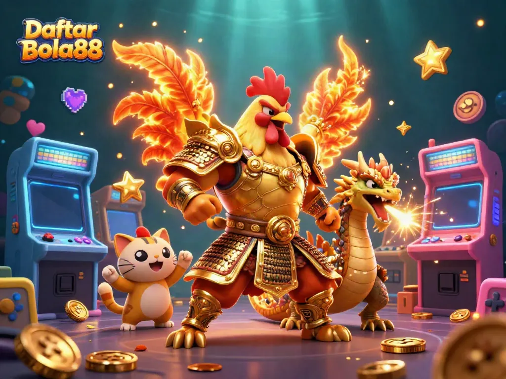 Engage with Daftar Bola88 and embrace thrilling slot experiences featuring dynamic characters and casino elements.