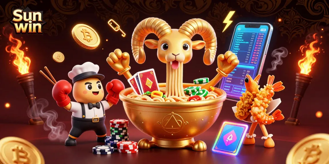 Engage with Sun win’s exciting casino games featuring a vibrant 3D scene full of action.