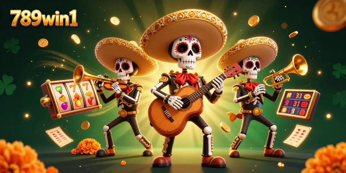 Spin the reels with 789win1's vibrant mariachi theme showcasing thrilling slots!